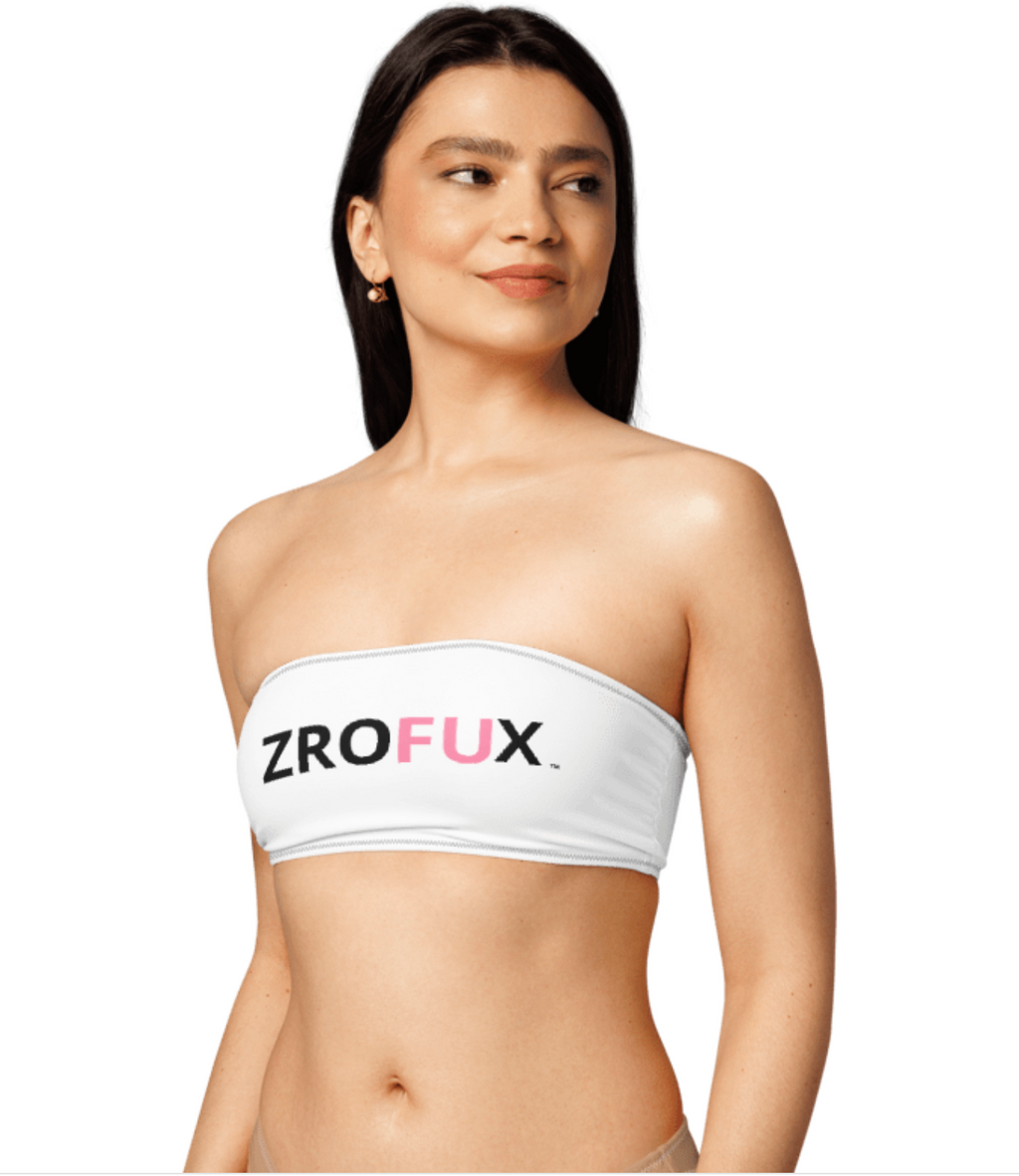 Recycled bandeau bikini top